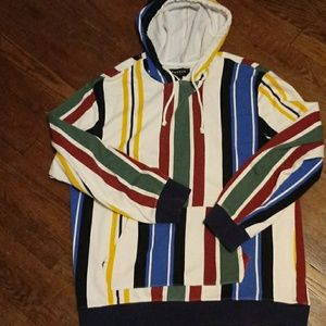 Pacsun striped hoodie
